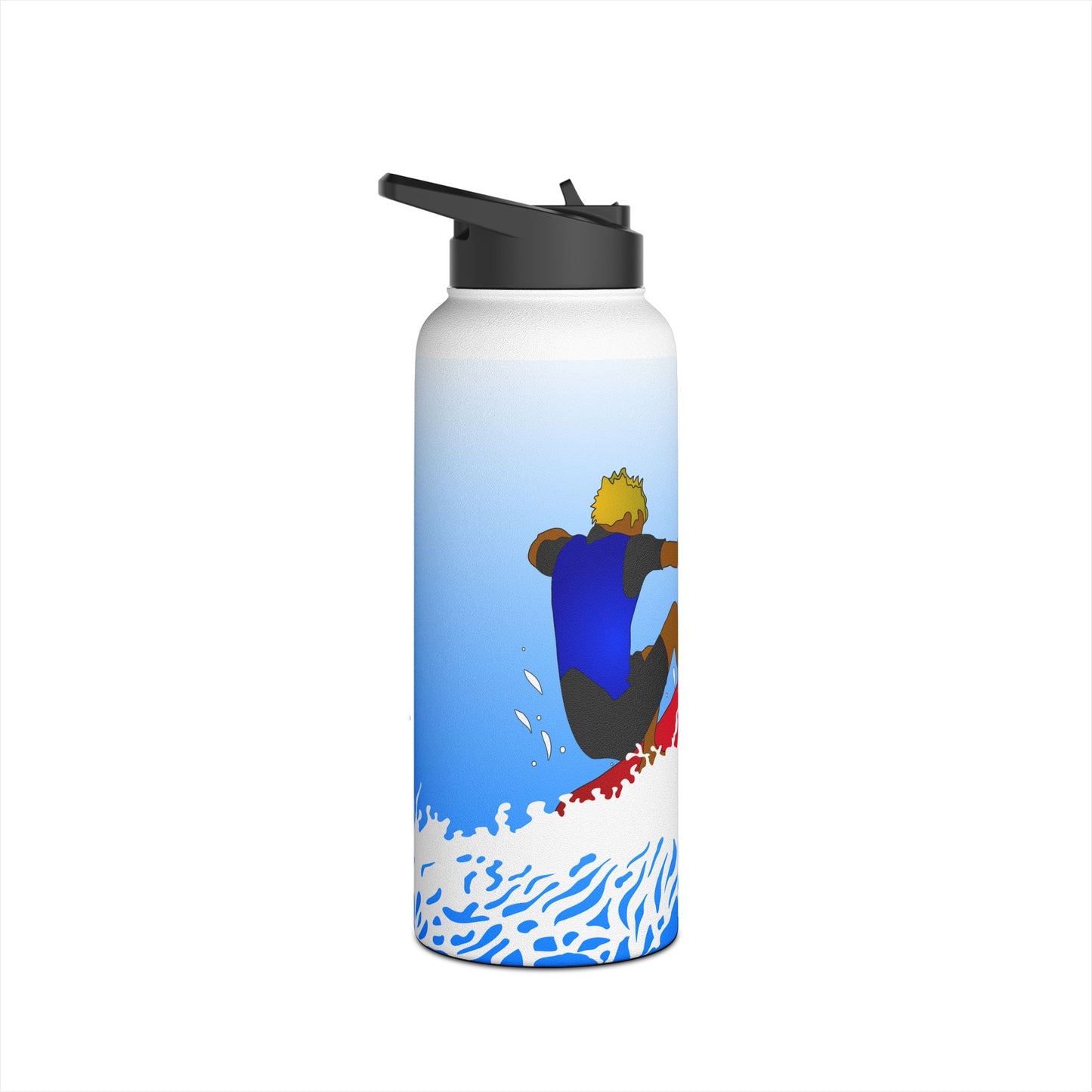 Surfer. Stainless Steel Water Bottle