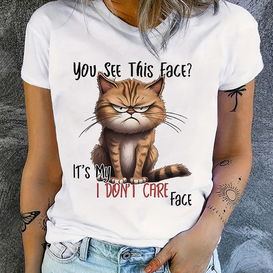 Cute Cat Women's T-shirt