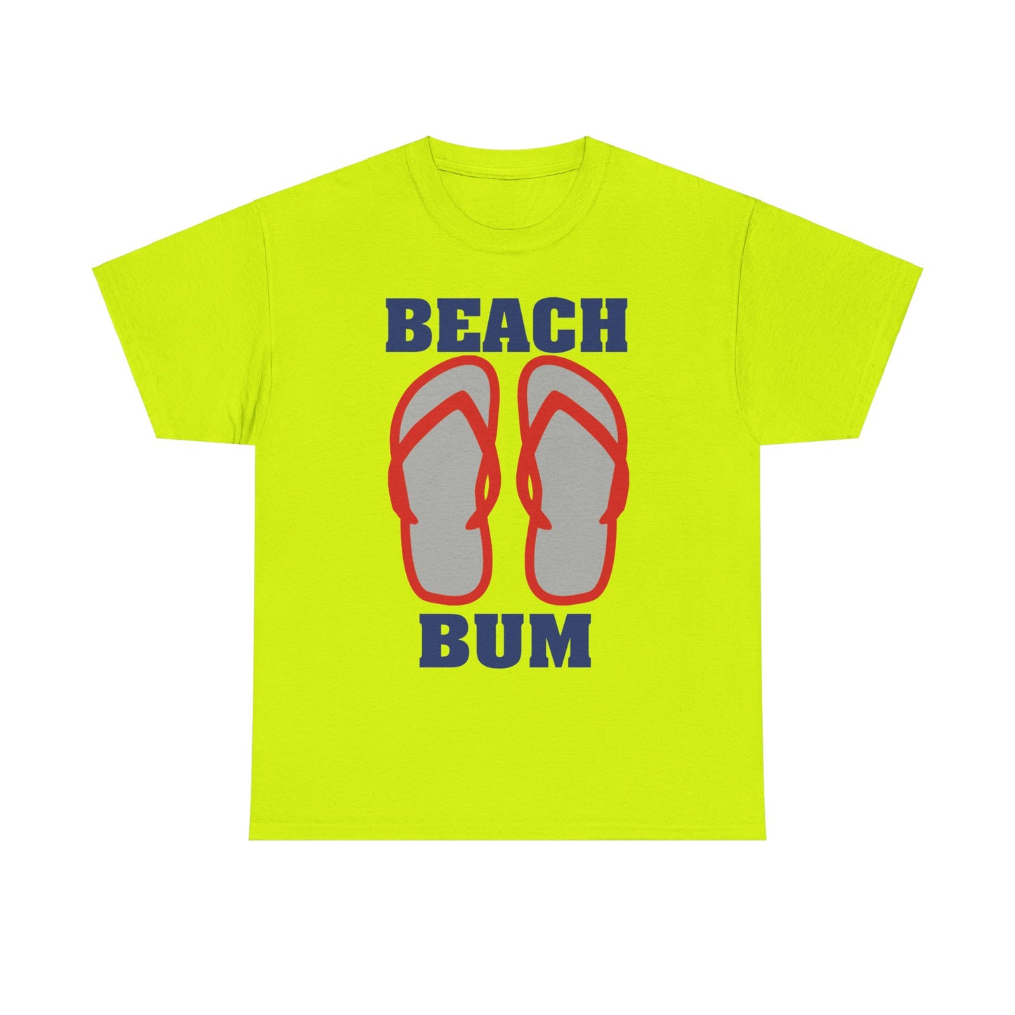 Beach Bum, Heavy Cotton T-Shirt