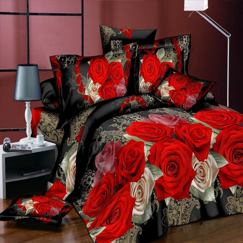 Rose bedding set