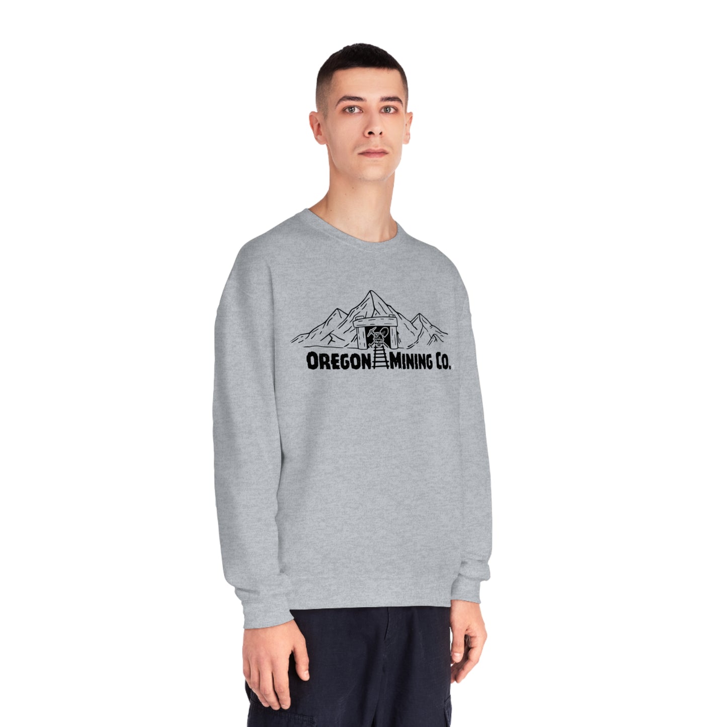 Oregon Mining Co., Unisex NuBlend® Crewneck Sweatshirt