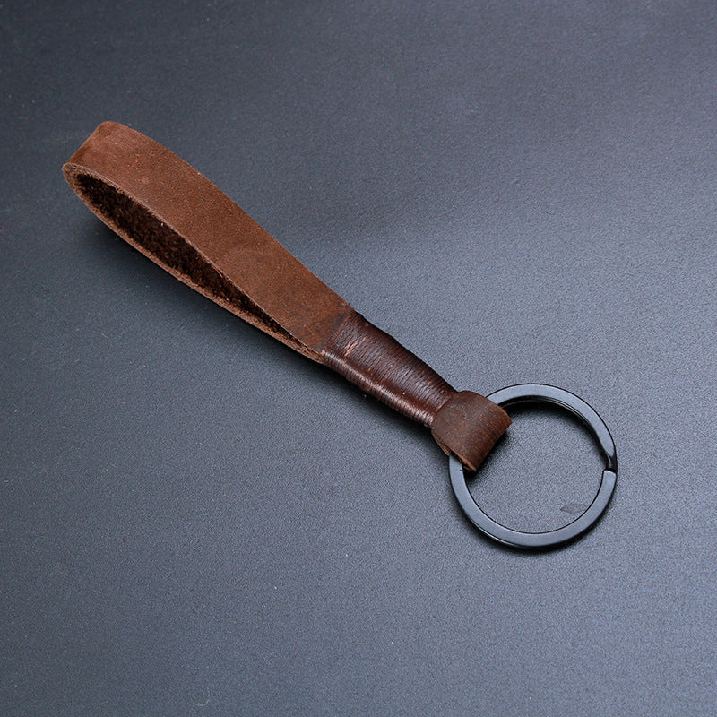 Cowhide Keychain