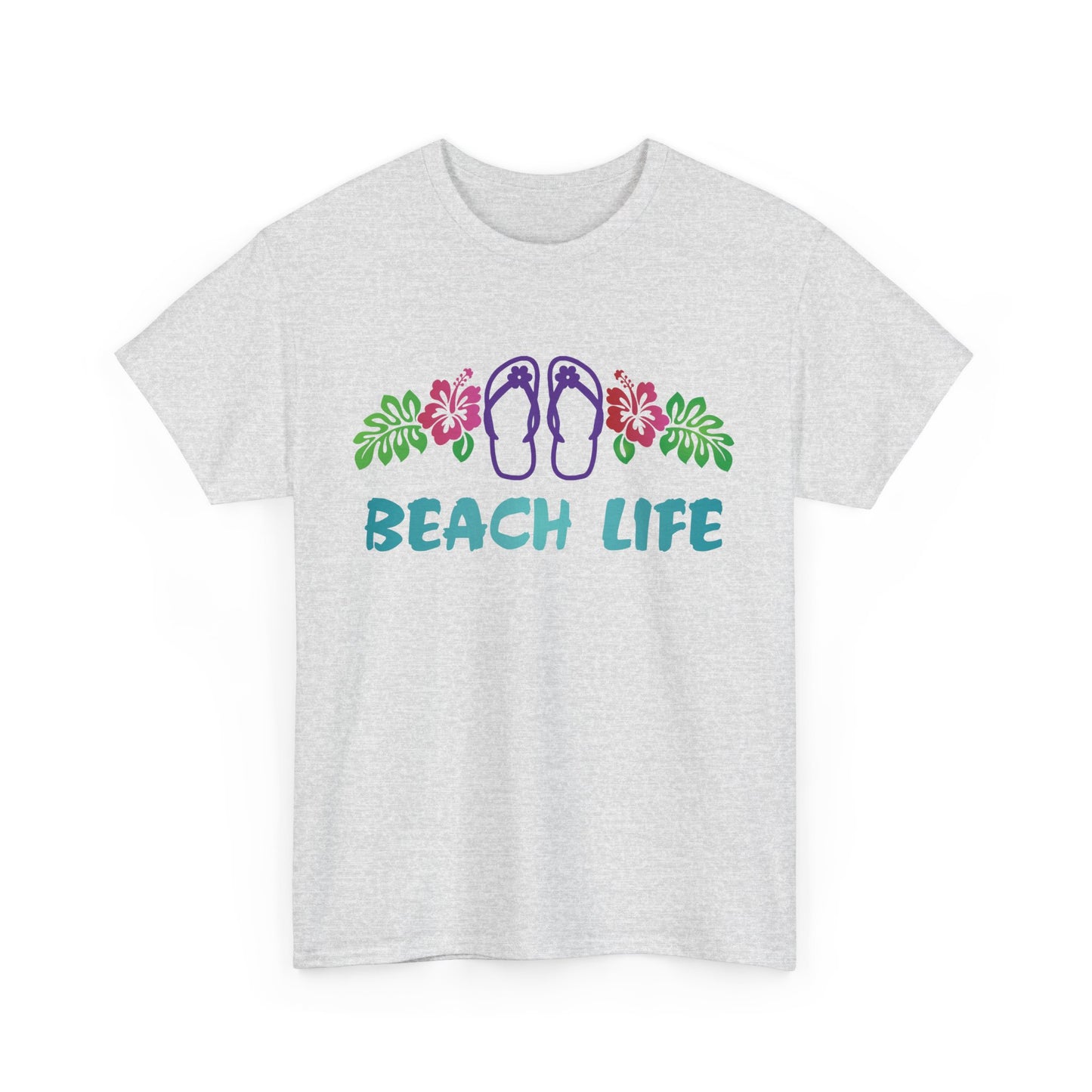 Beach Life, Heavy Cotton T-Shirt