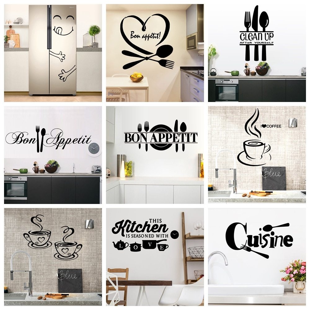 Kitchen creative stickers