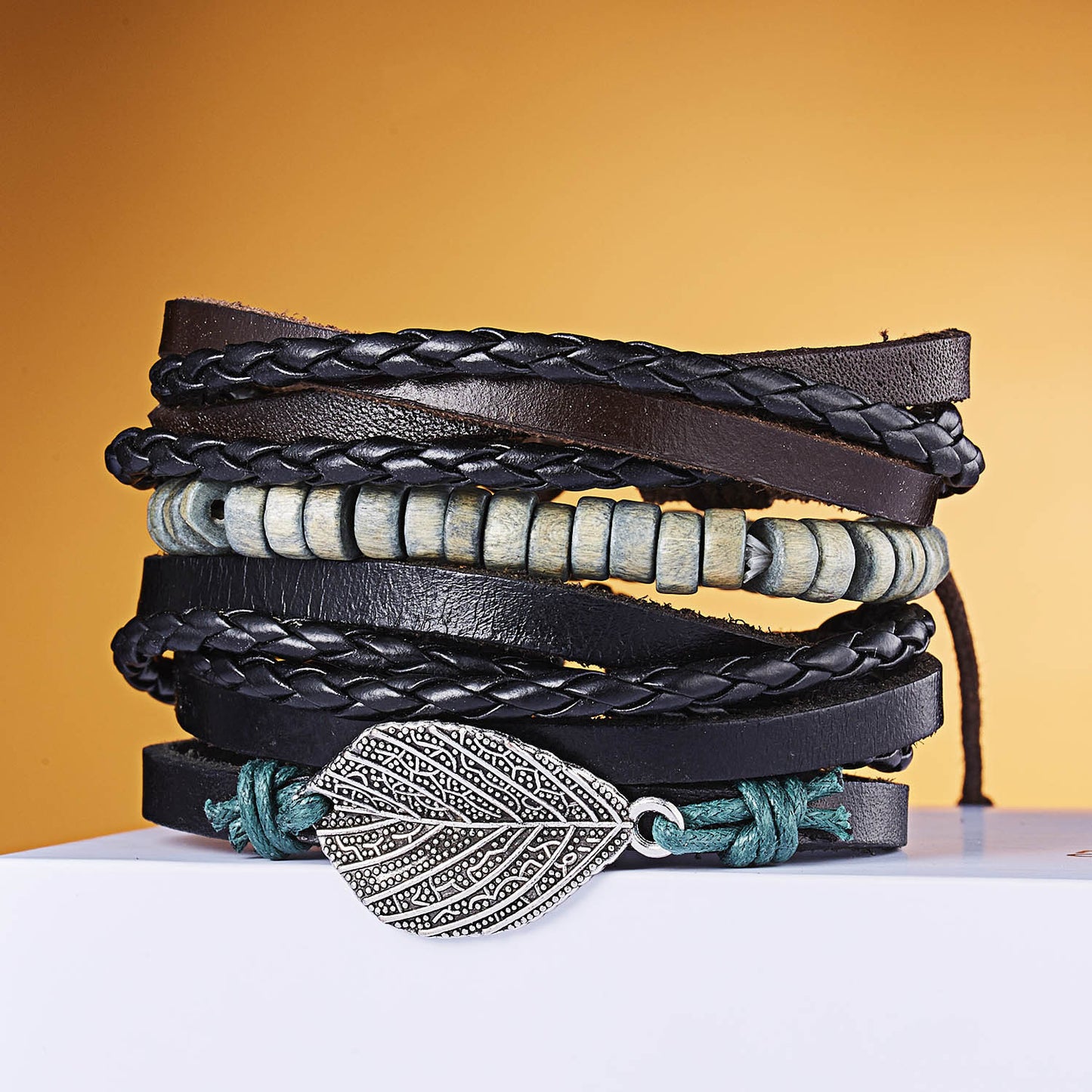 Leather Suit Bracelets