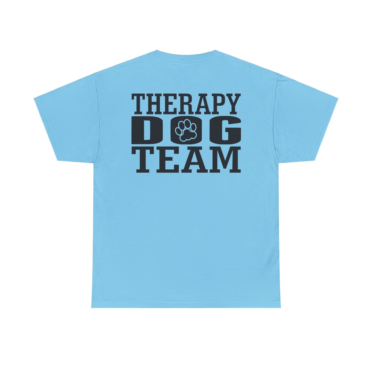 Therapy Dog Team. Heavy Cotton T-Shirt