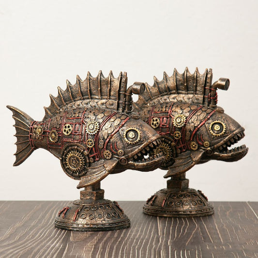 Retro Steampunk Style Antique Copper Home Decor