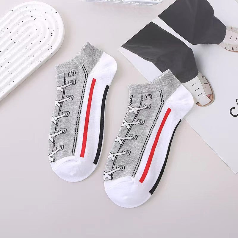 Canvas Shoe Socks