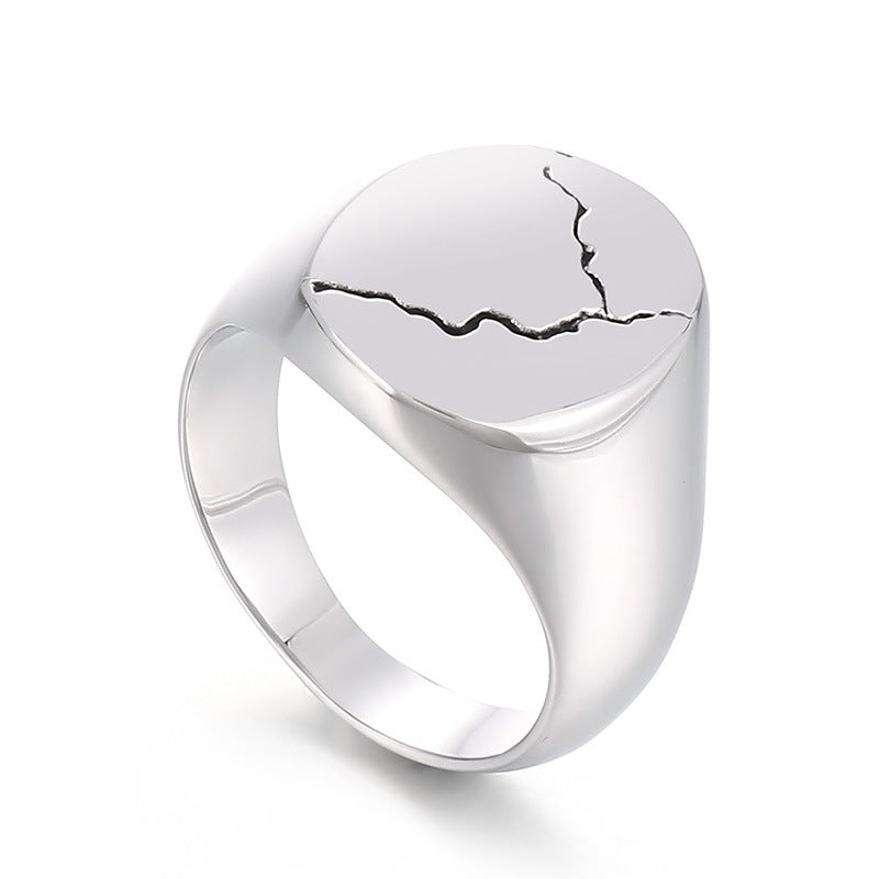 Men's Cracked Ring