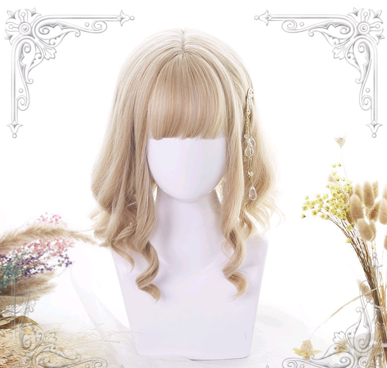 Lolita wig curly hair