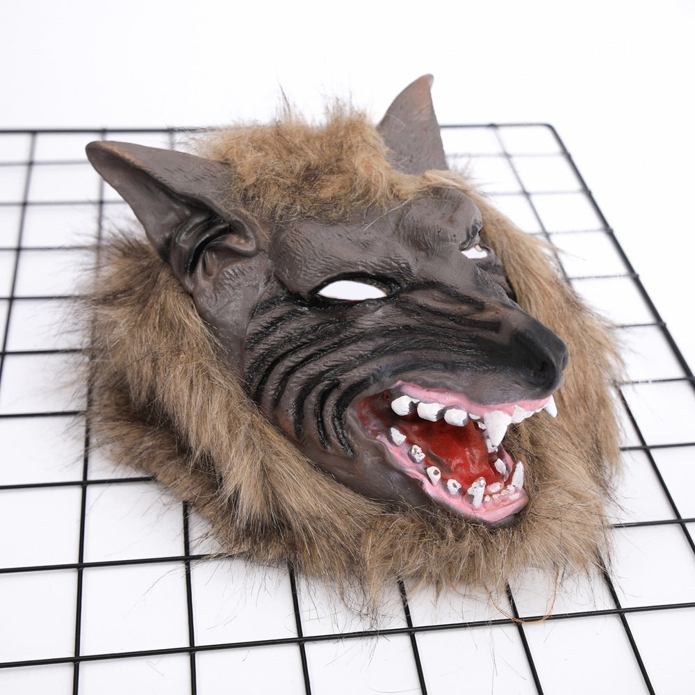 Wolf head costume