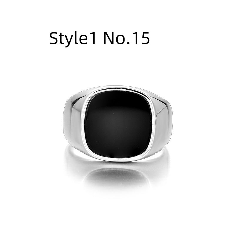 Men's Sterling Silver Ring