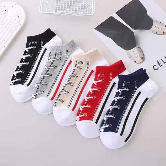 Canvas Shoe Socks