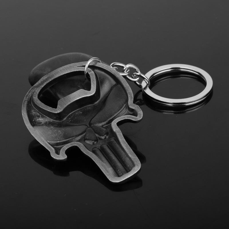 Skull Bottle Opener Keychain