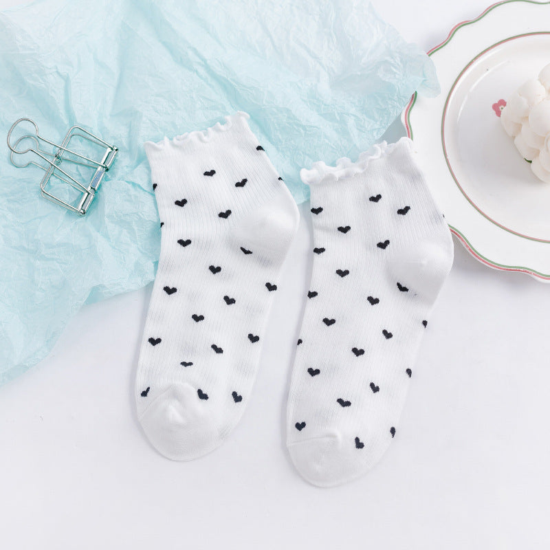 Fashionable Stringy Selvedge Cotton Tube Socks