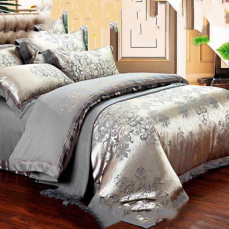 European Luxury High-end Linen And Cotton Bedding Set