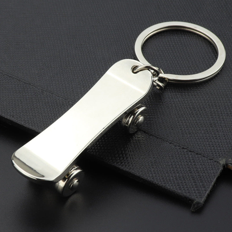 Skateboard Keychain