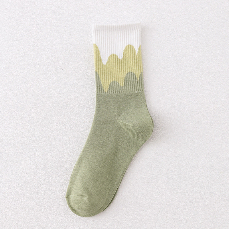 Fashionable Warm Mid-calf Socks