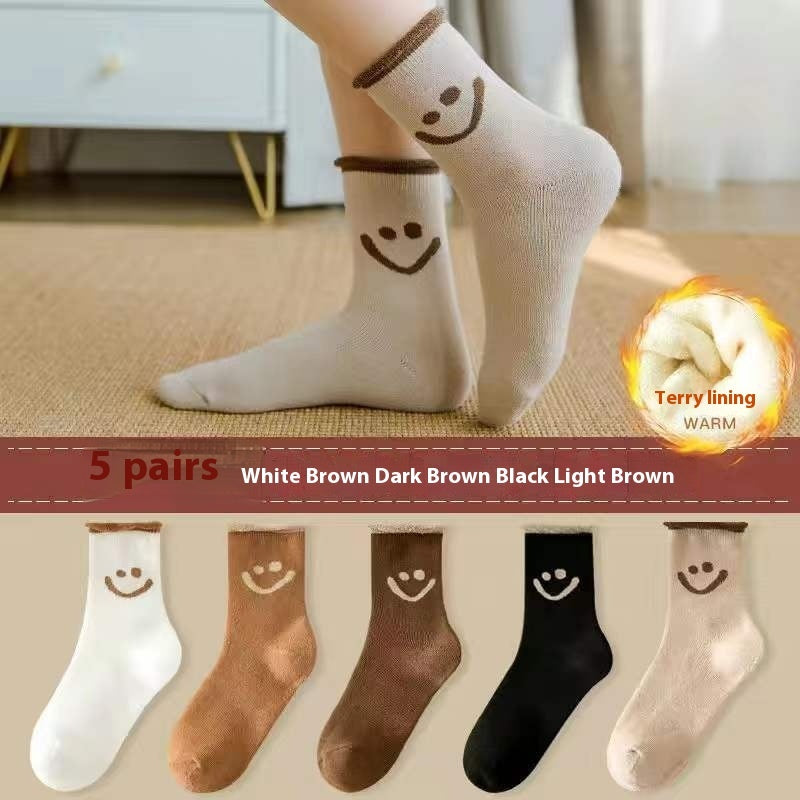 Mid-length Thick Socks