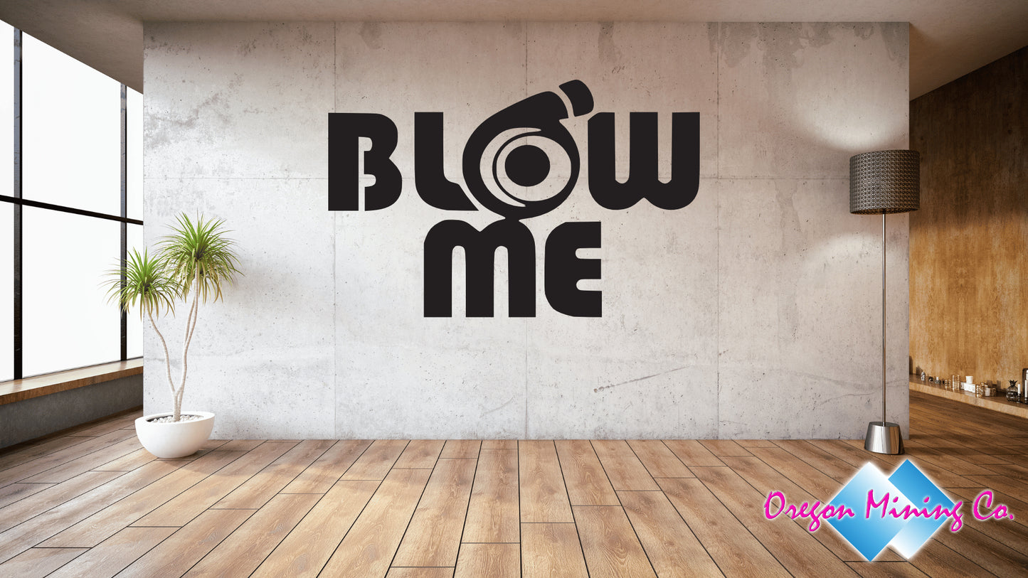 JDM Blow Me, Auto Vinyl Decal