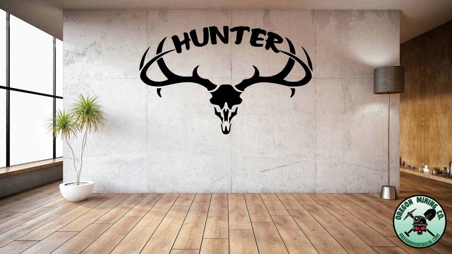 Hunter Rack Vinyl Decal