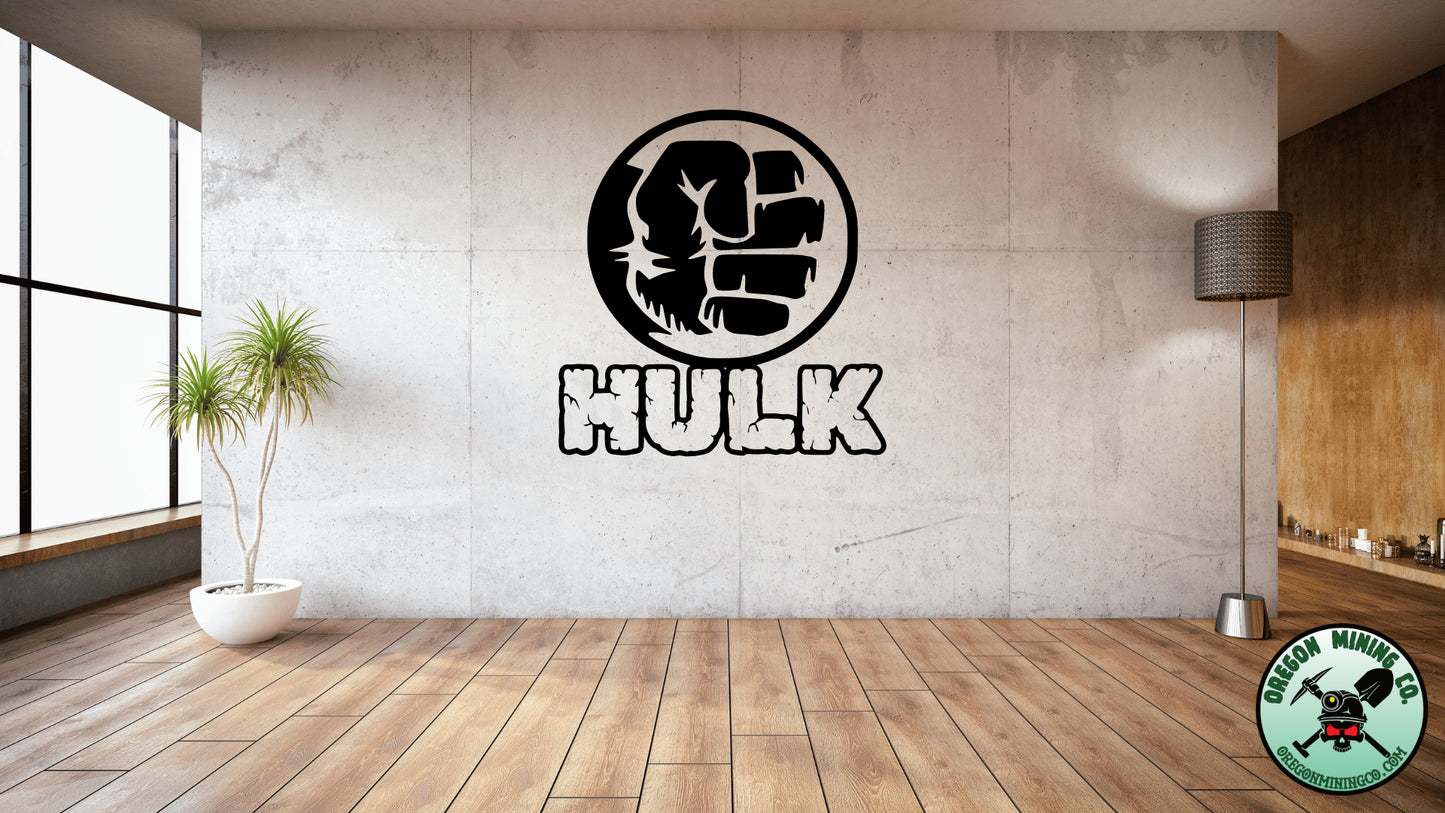 Hulk Vinyl Decal