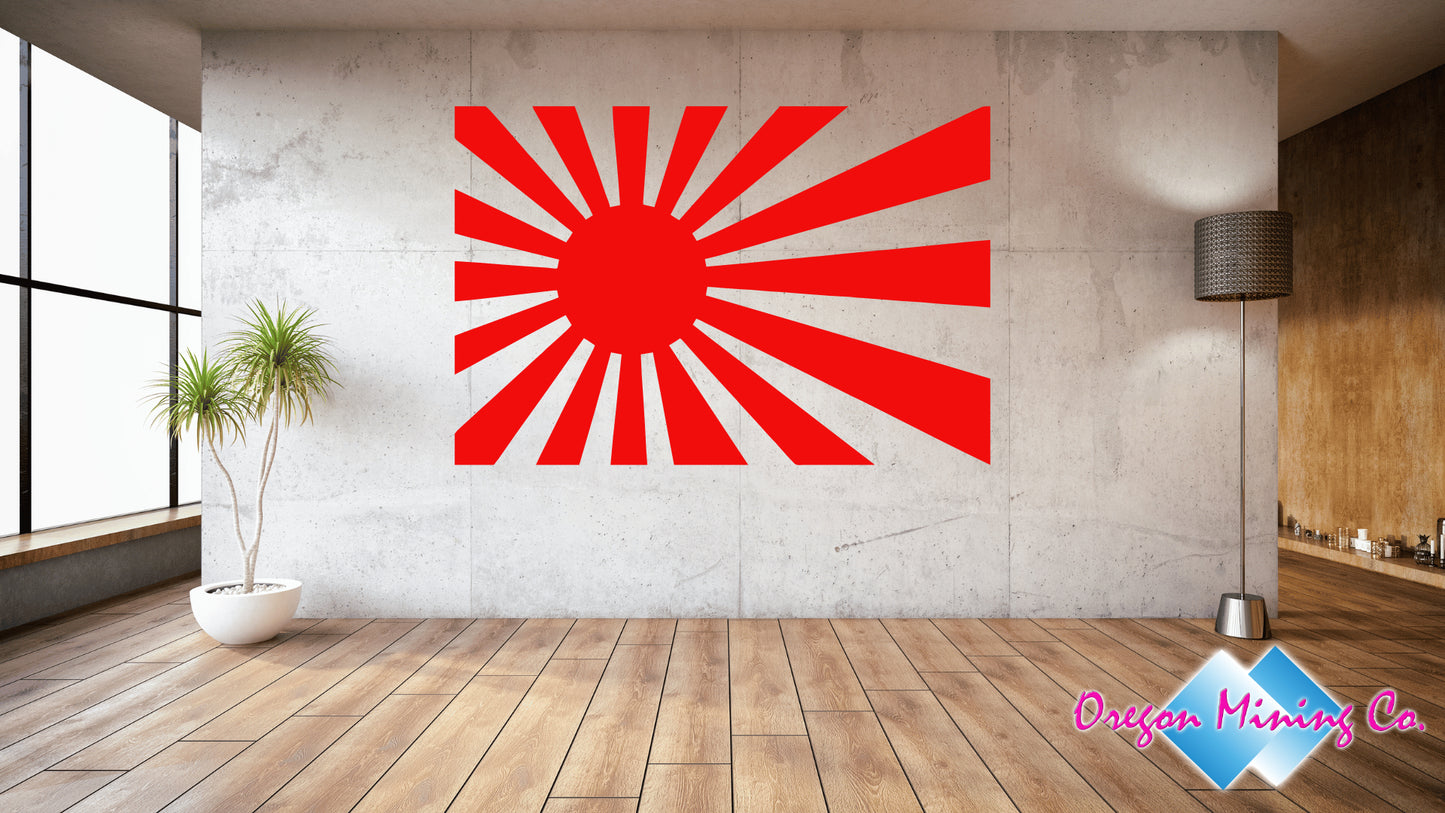 JDM Flag, Auto Vinyl Decal