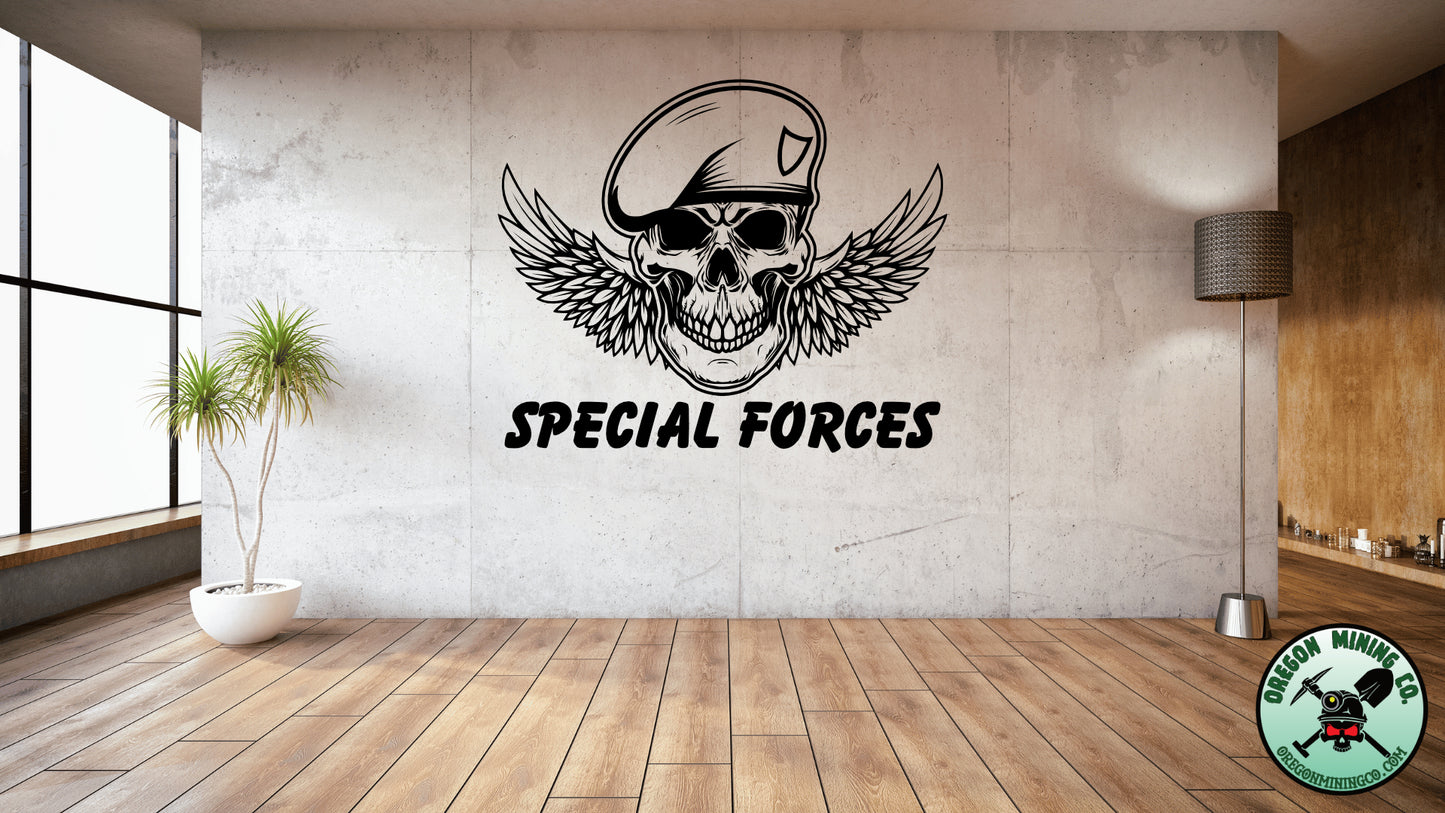 Special Forces, Vinyl Decal