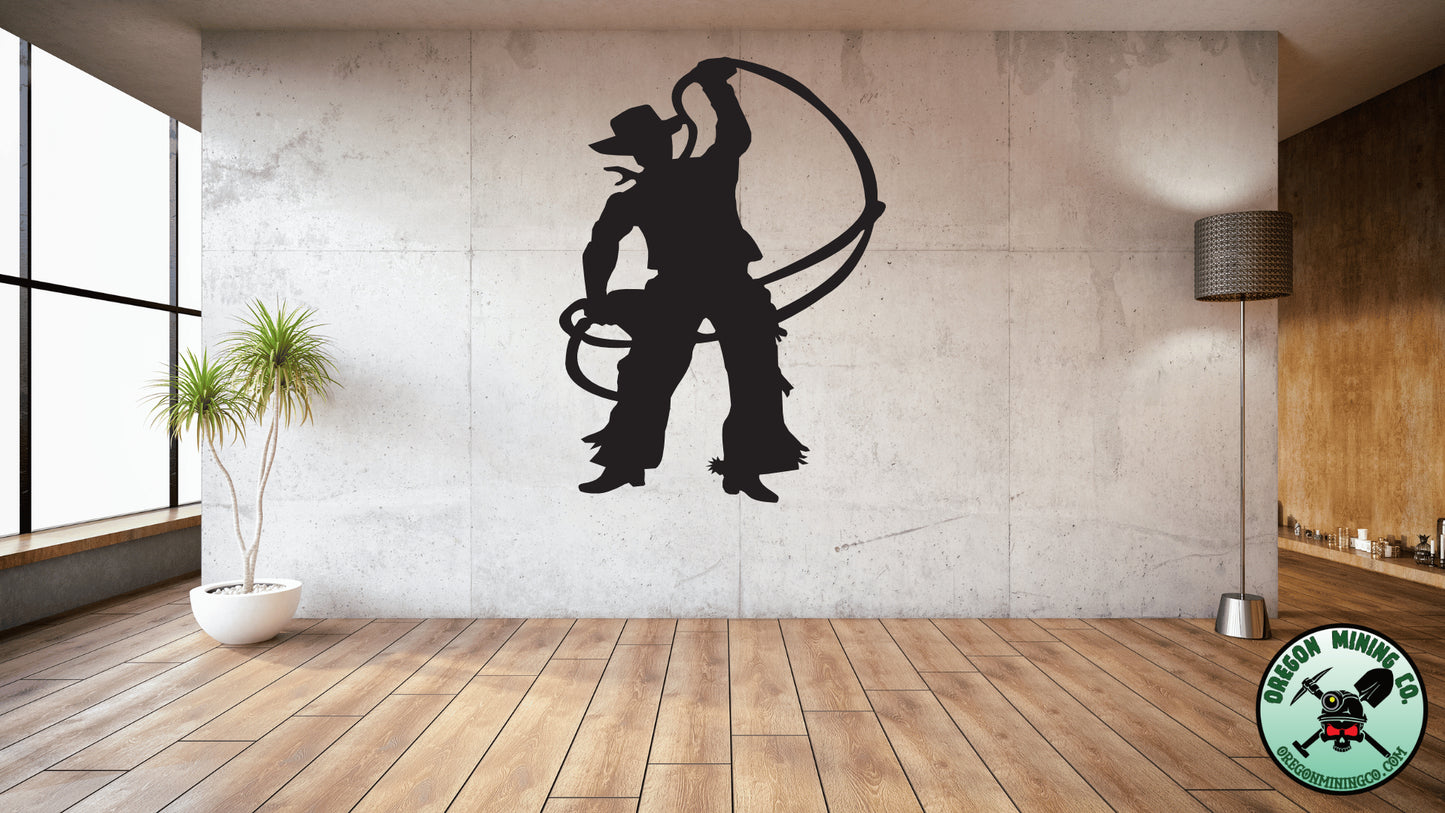 Cowboy, Vinyl Decal