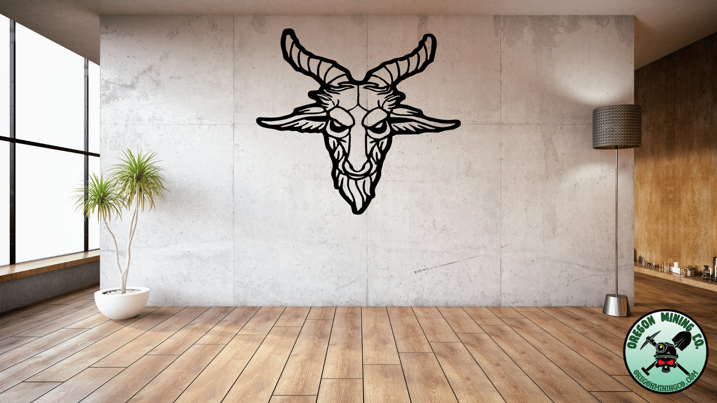 The Goat Vinyl Decal