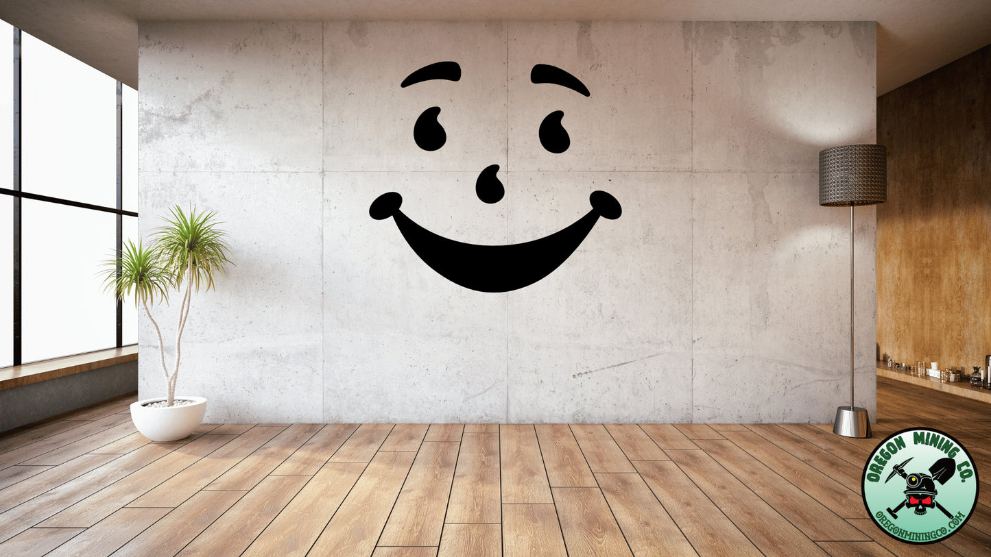 Kool Aid Smile, Vinyl Decal