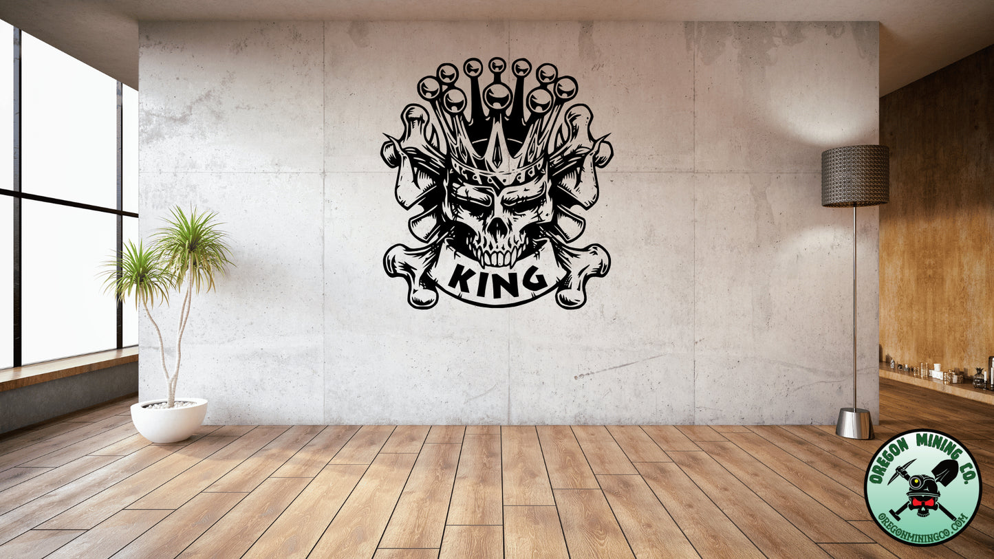 Skull King, Vinyl Decal