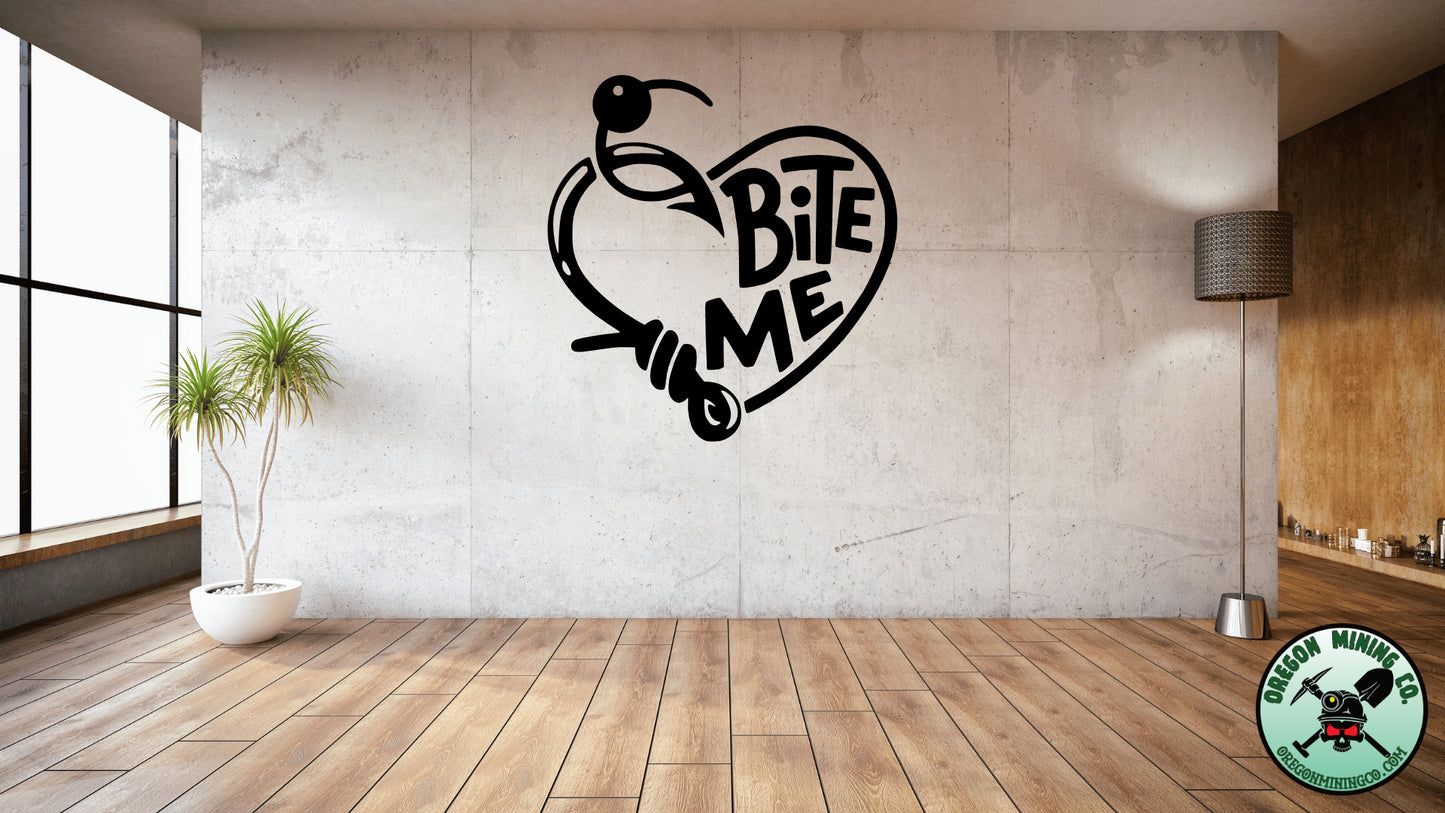 Bite Me, Vinyl Decal