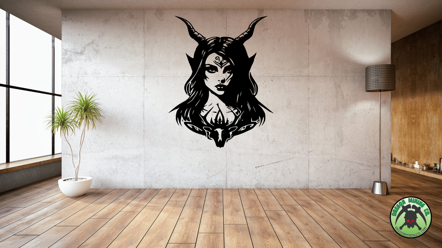 Witch Vinyl Decal