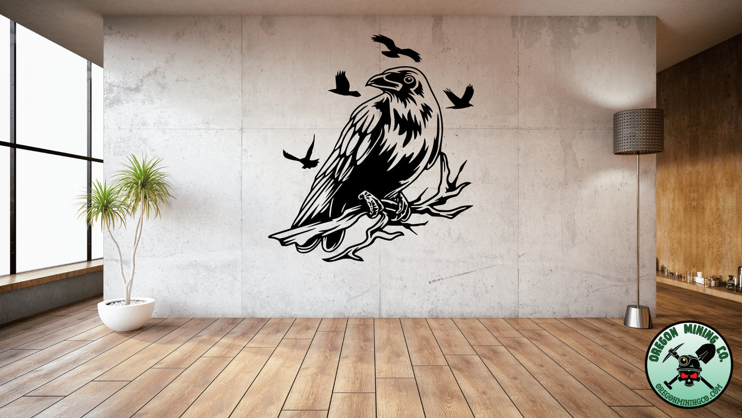 Raven Vinyl Decal