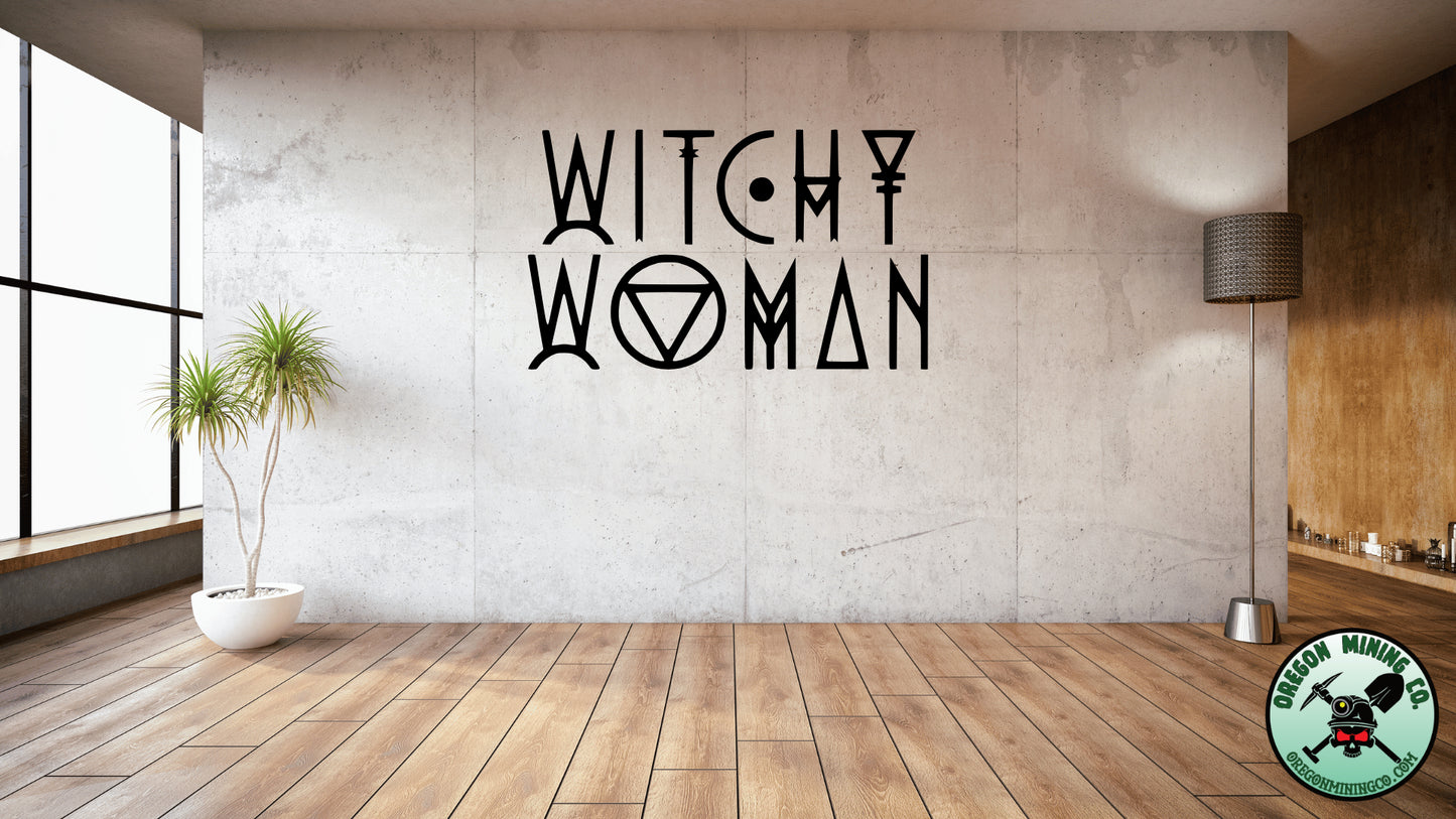 Witchy Woman Vinyl Decal