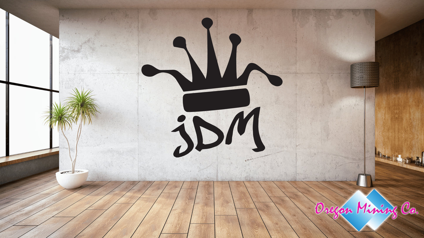 JDM Crown, Auto Vinyl Decal