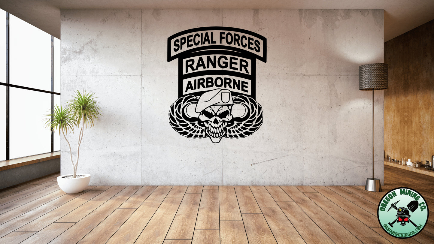 Special Forces Ranger, Vinyl Decal