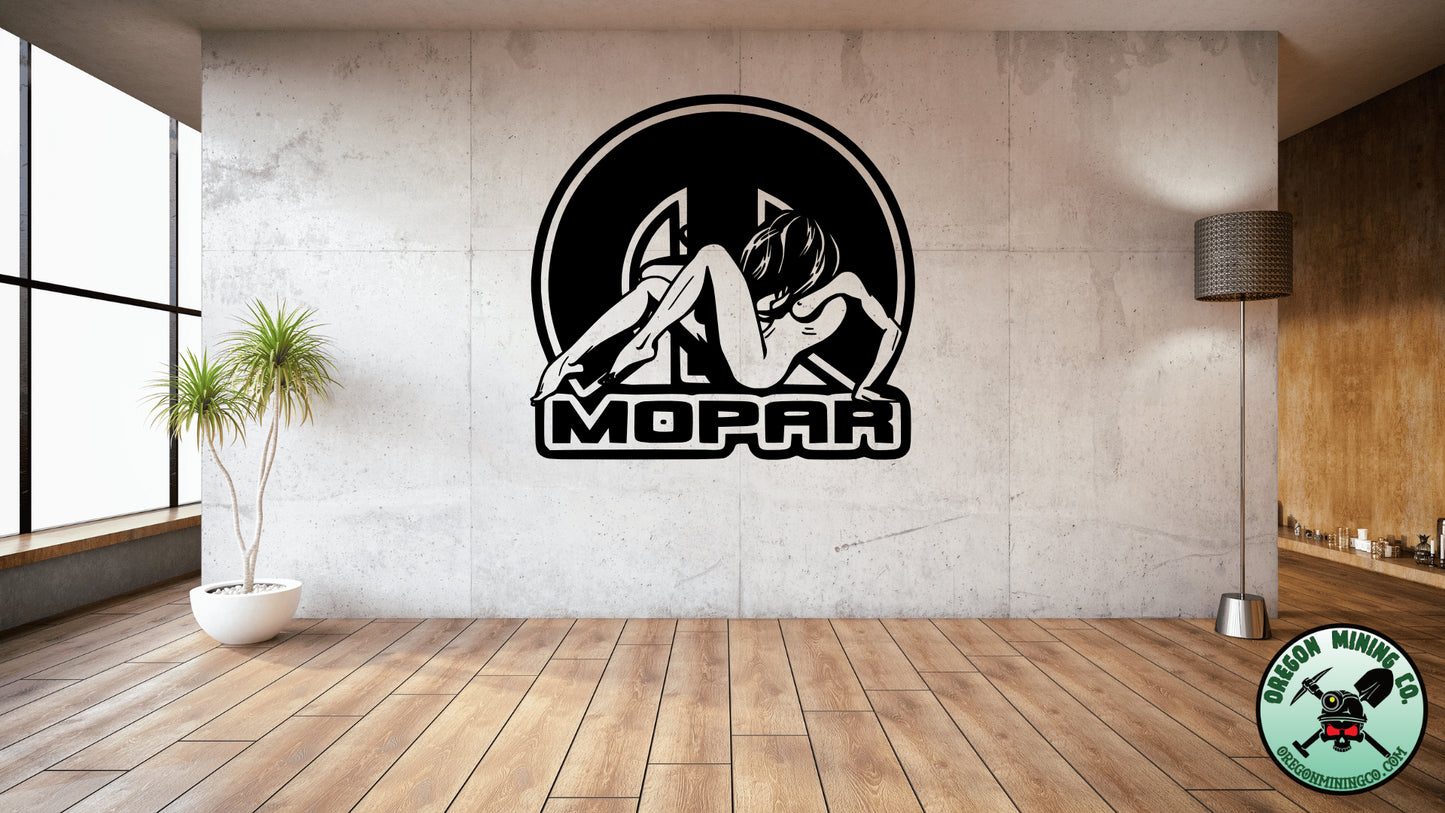 Mopar Girl, Auto Vinyl Decal