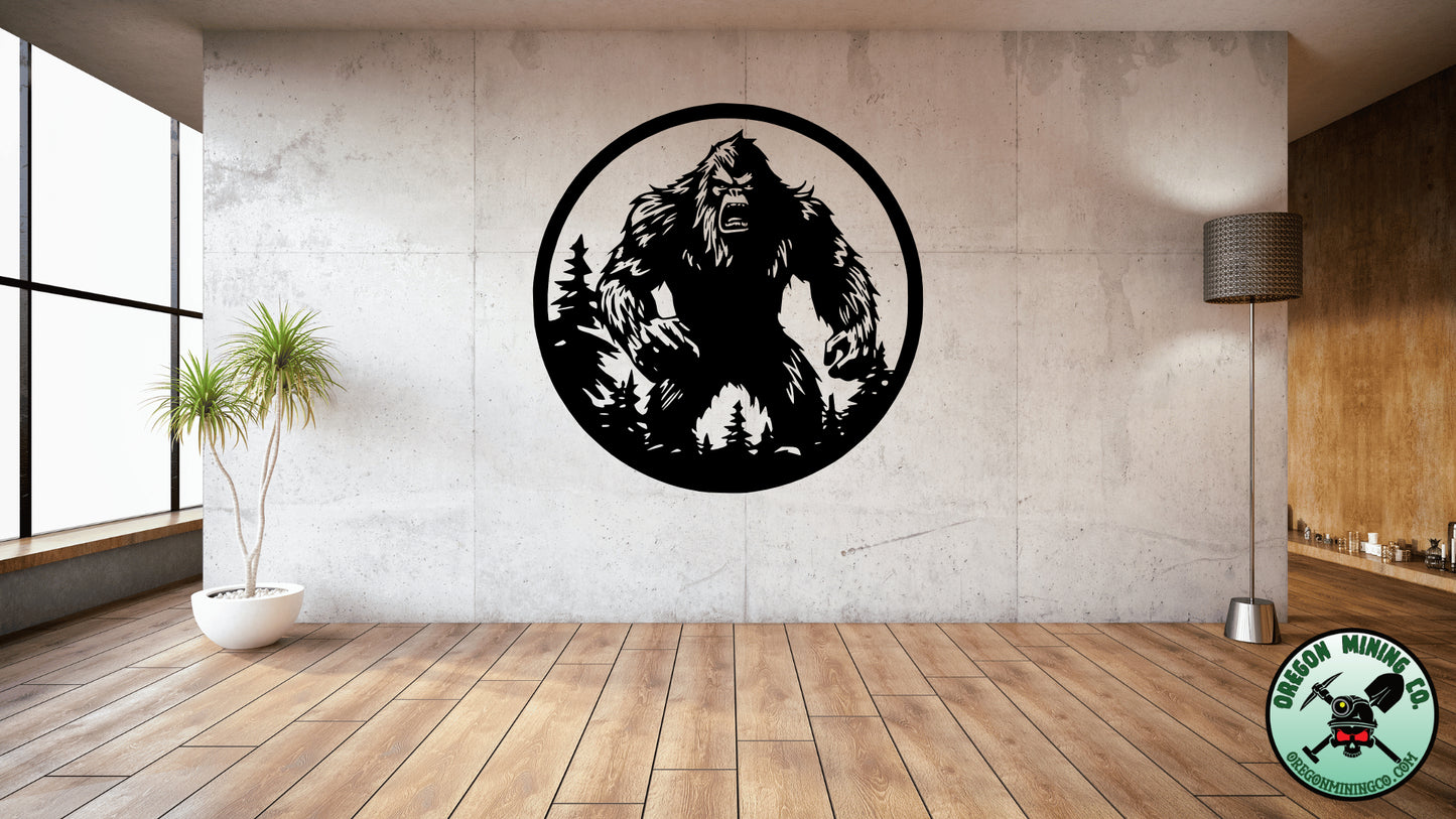 Sasquatch Vinyl Decal