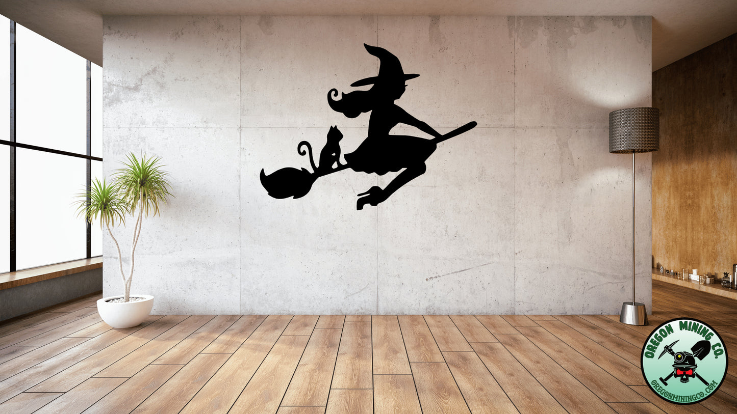 Witch Vinyl Decal