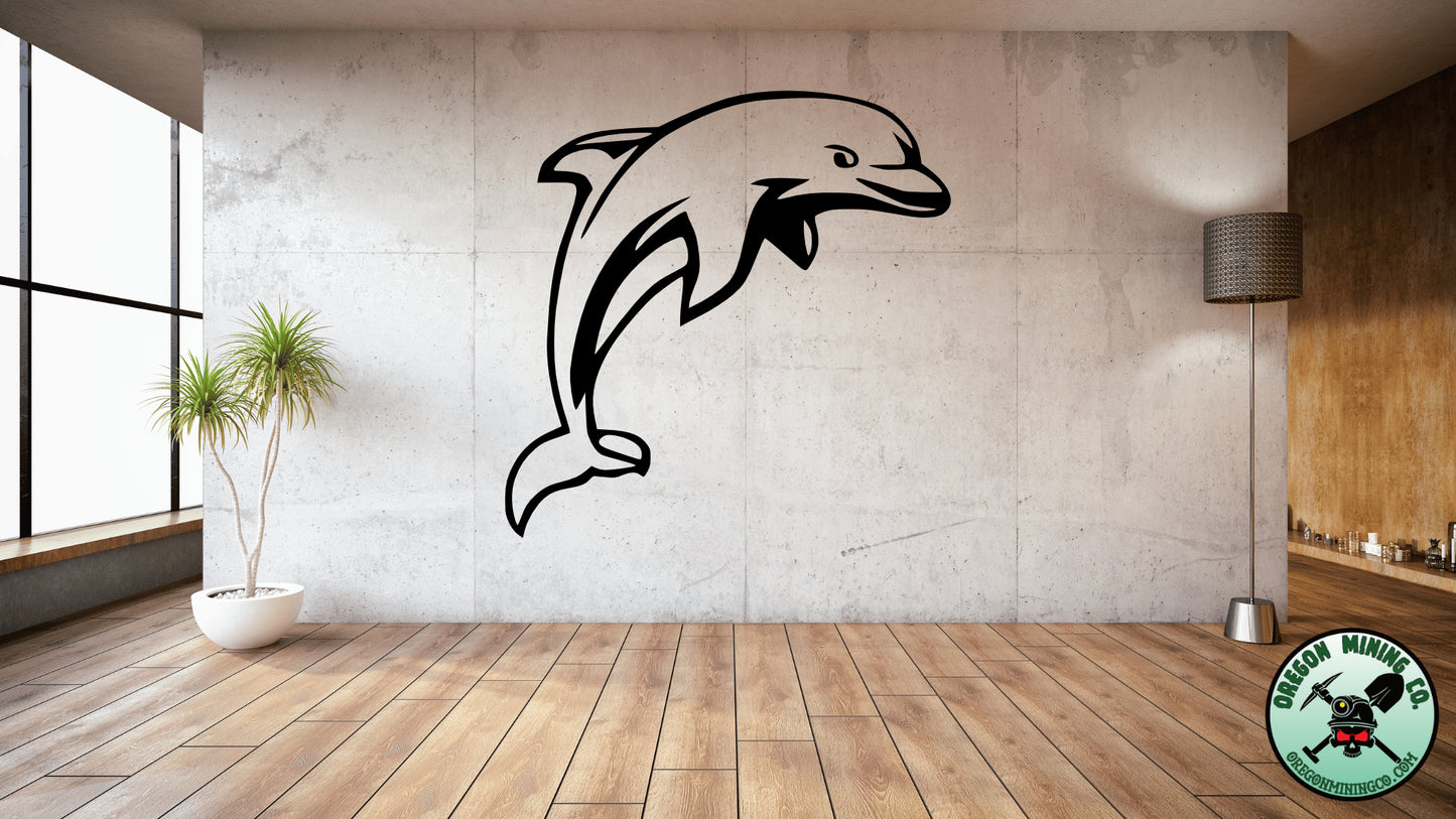 Dolphin Vinyl Decal