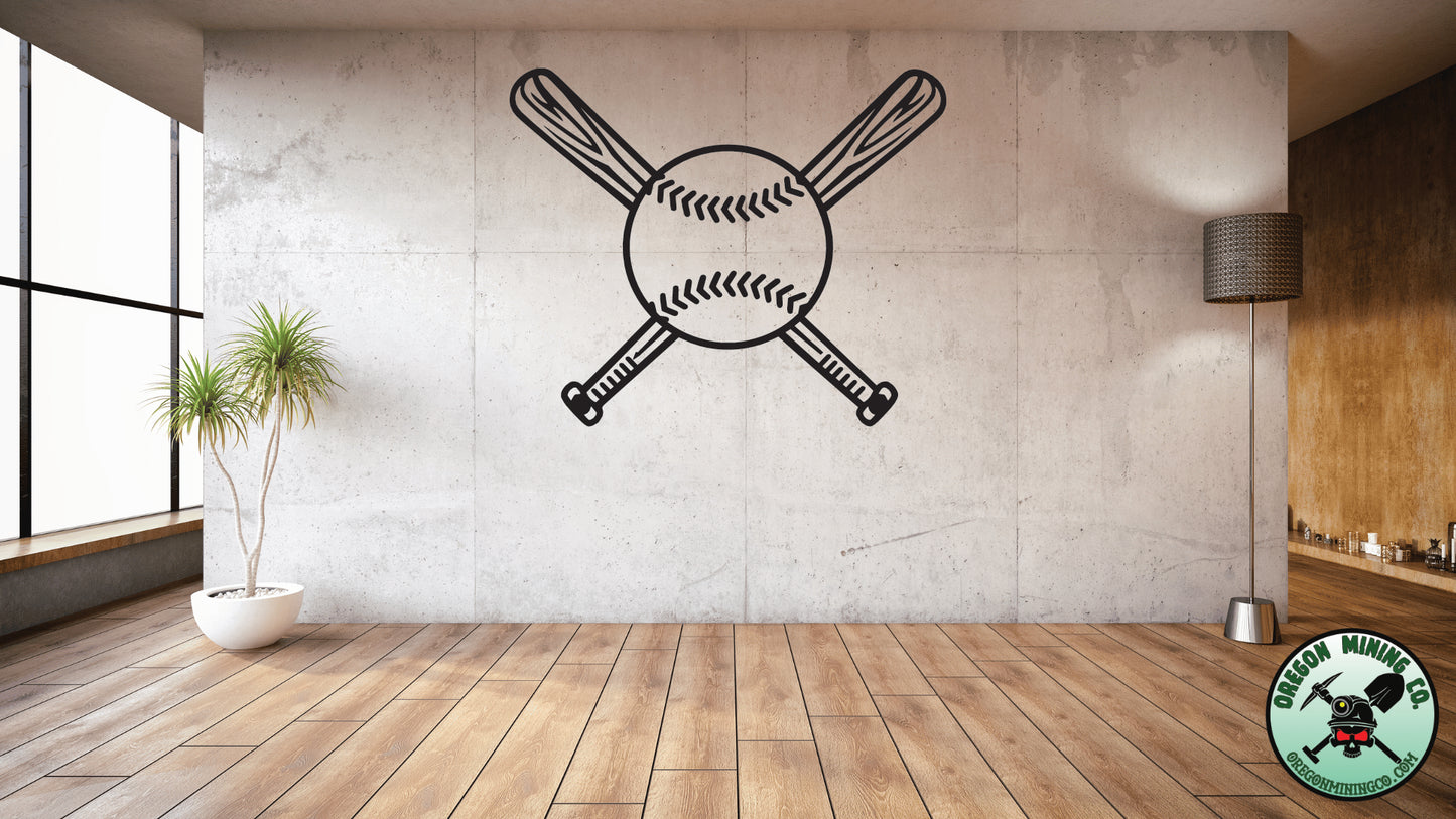 Baseball/Softball Vinyl Decal