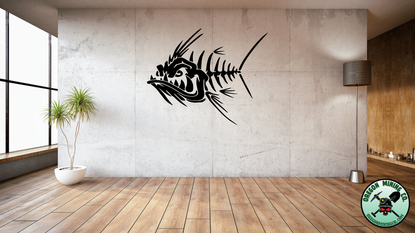 Fish Bones, Vinyl Decal