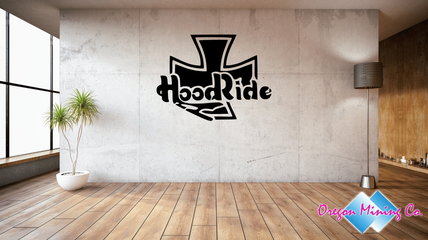 JDM HoodRide, Auto Vinyl Decal