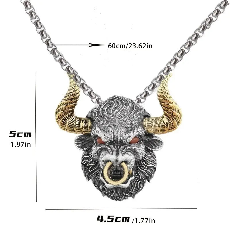 Demon Bull Necklace.