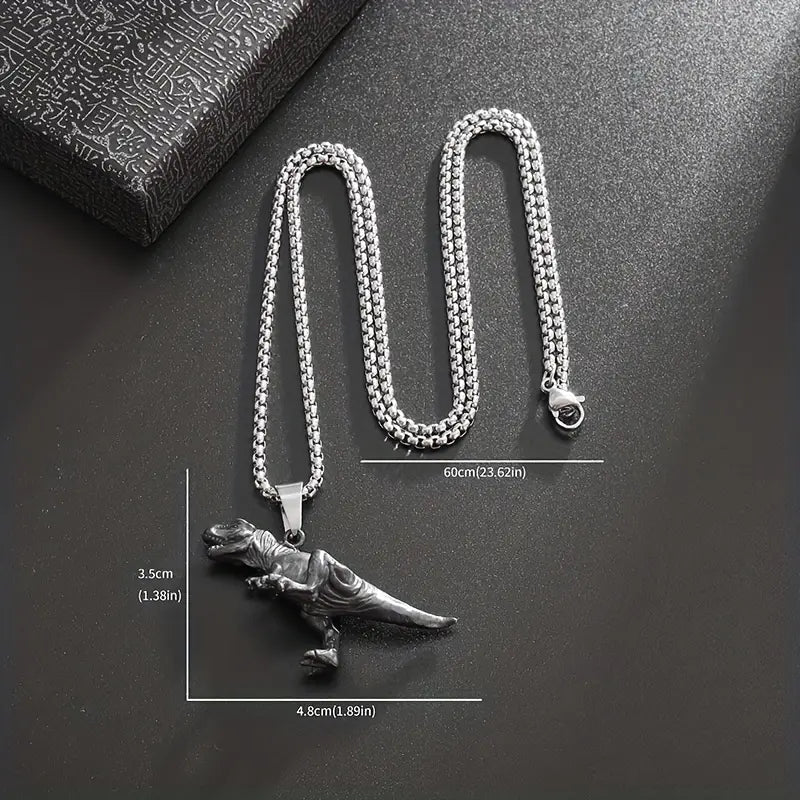 Dinosaur Necklace.