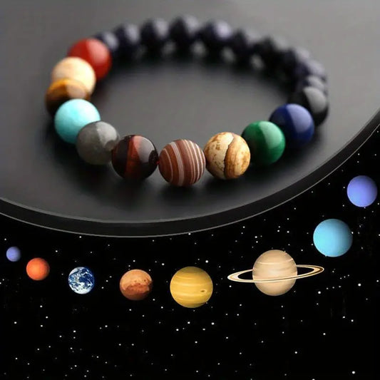 Eight Planets Beaded Bracelet II