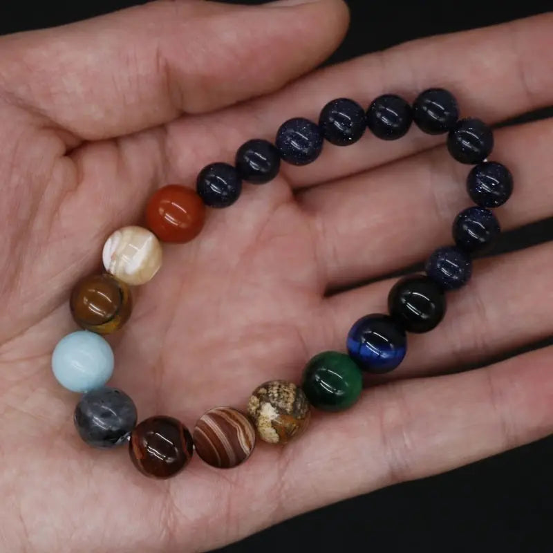 Eight Planets Beaded Bracelet II