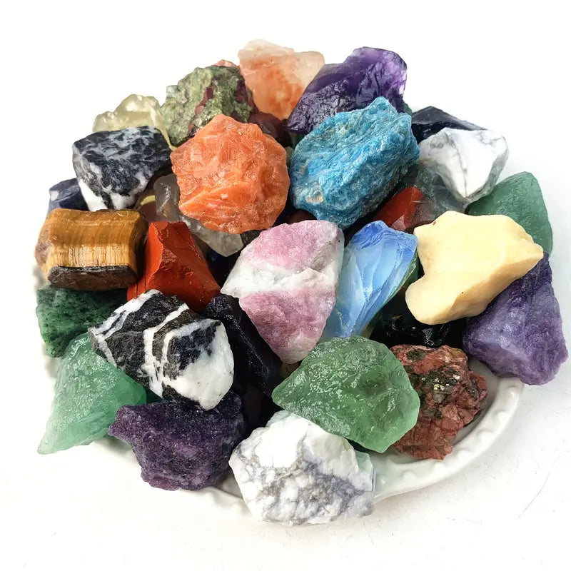 Healing Stones. Treasure Bucket.